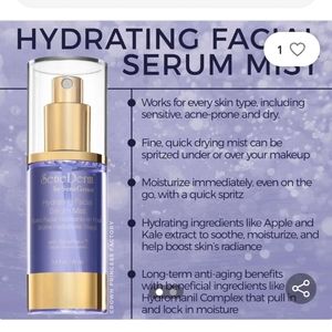 Facial mist & makeup bag